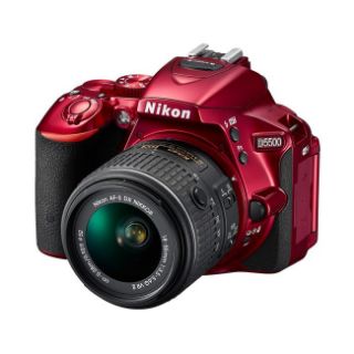 Afbeeldingen van Nikon D5500 DSLR - Red